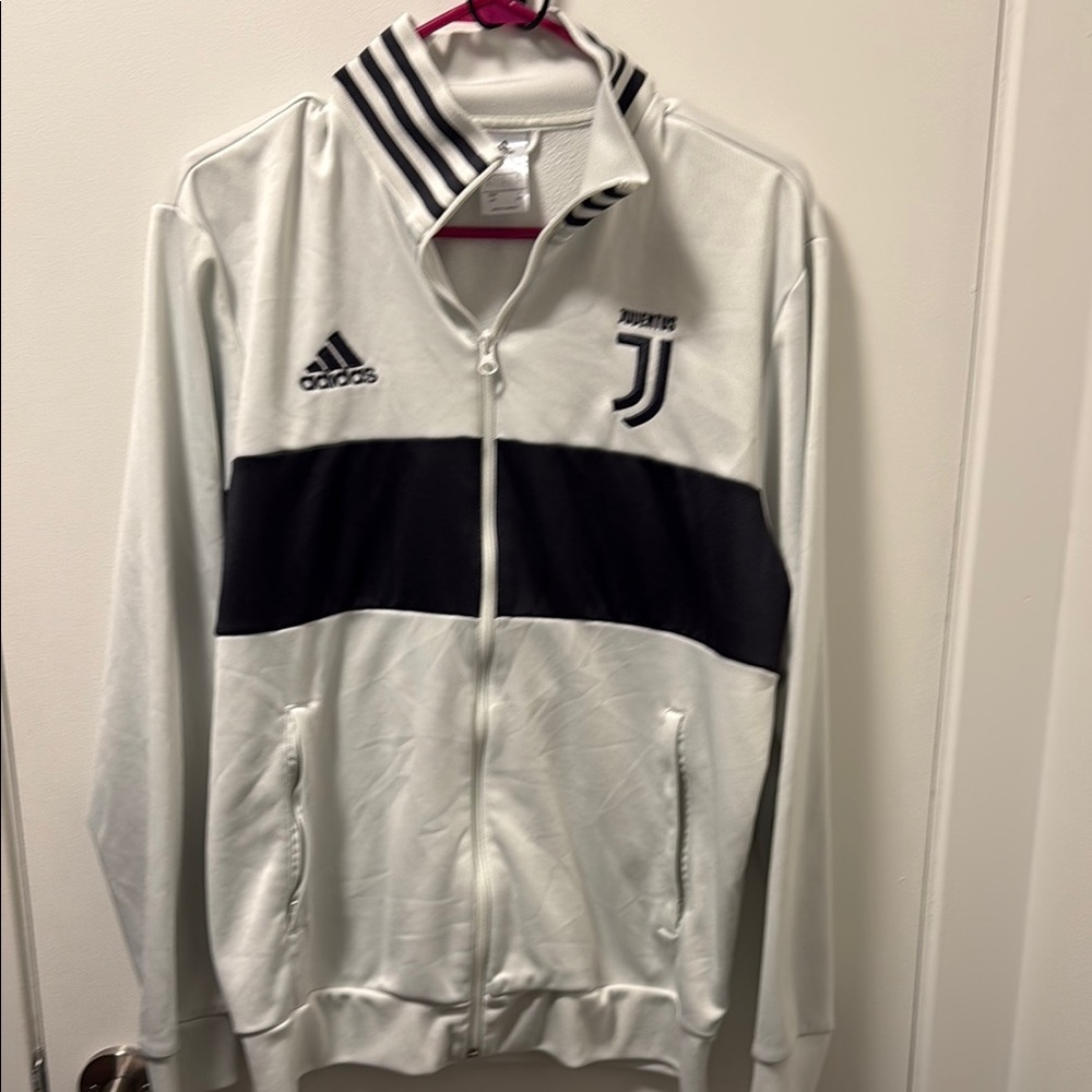 Juventus FC Adidas Black & White Track Jacket